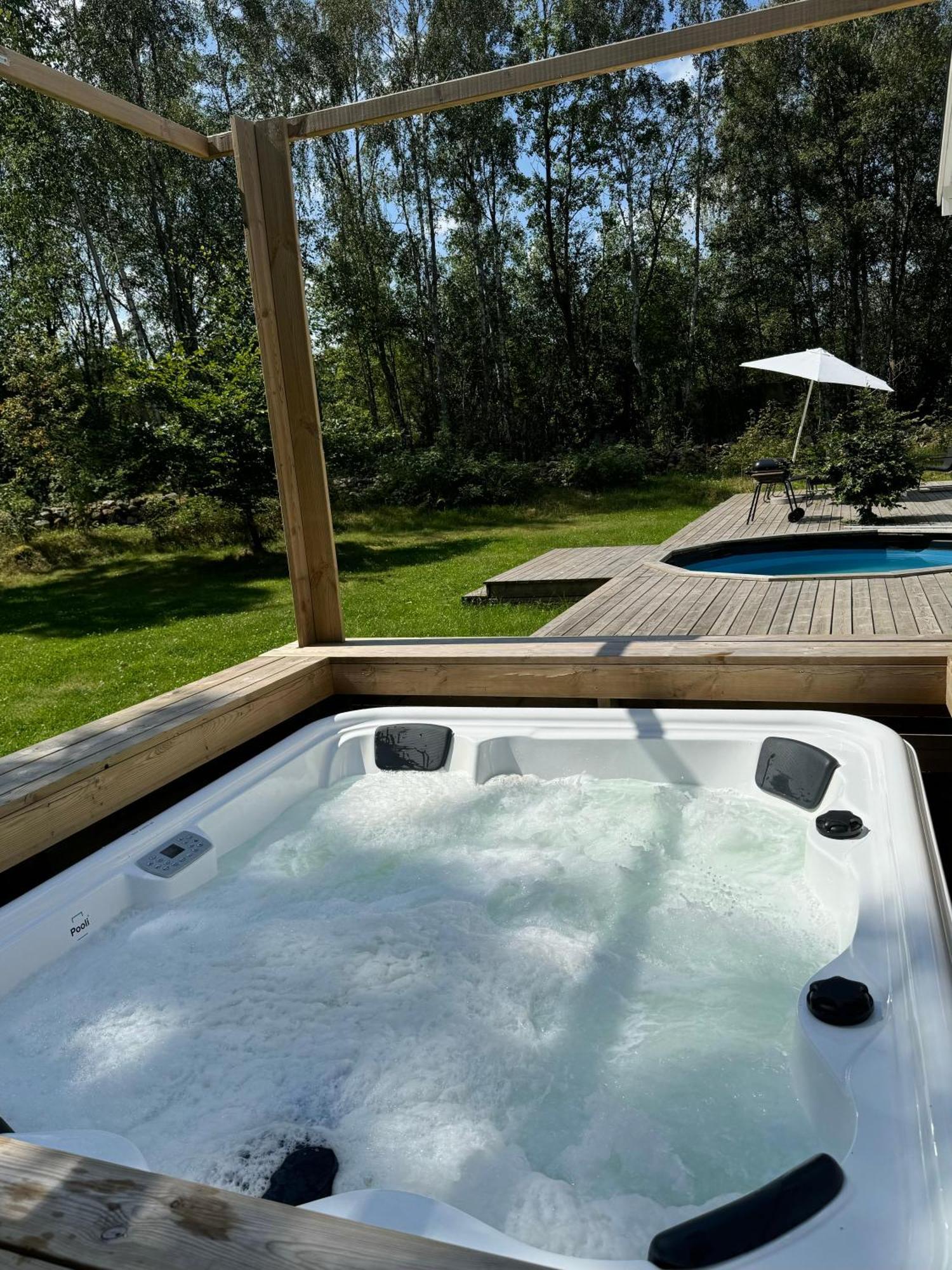 Cabin In The Forest With Spa Bath Vastra Torup ภายนอก รูปภาพ