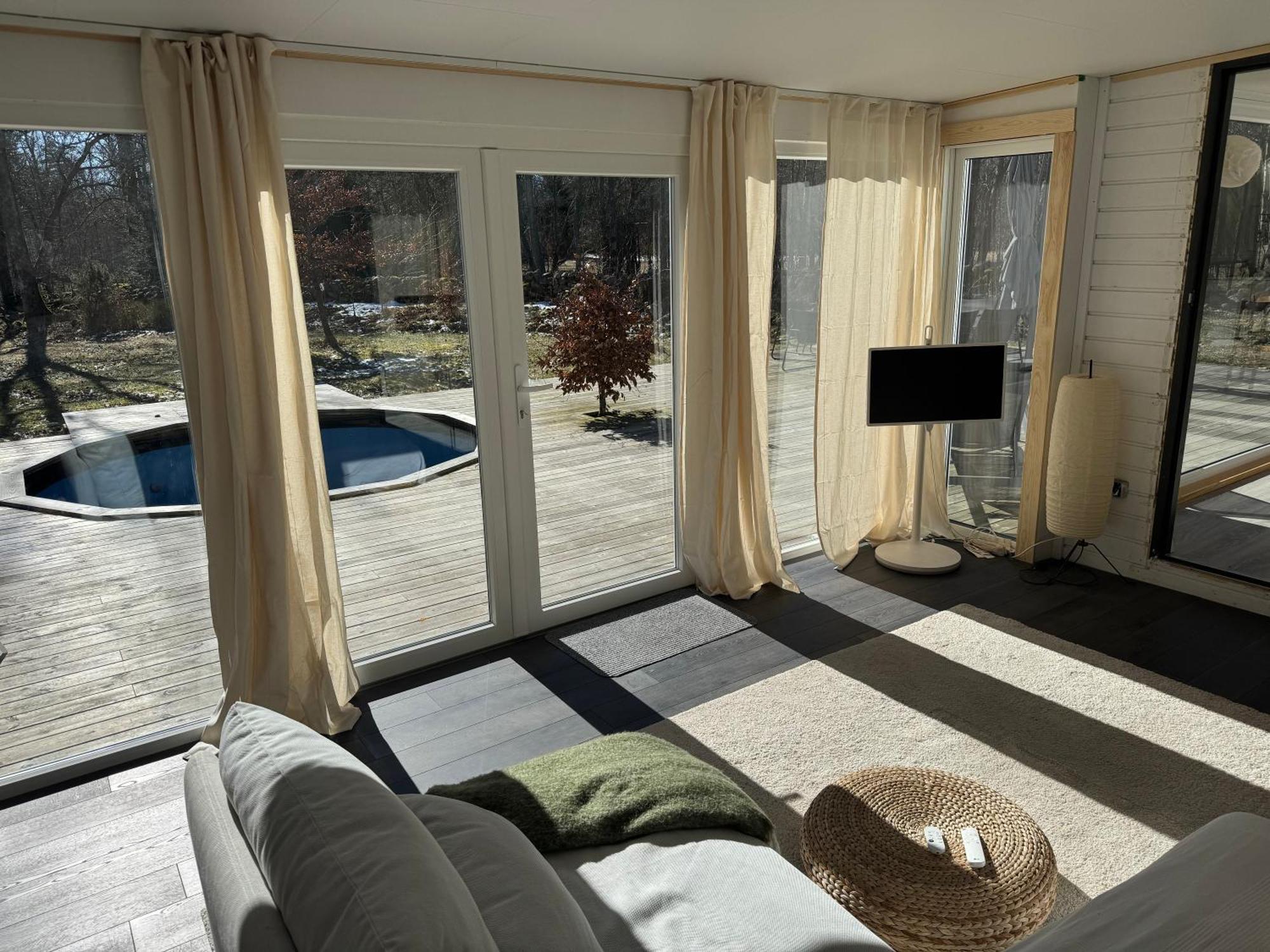 Cabin In The Forest With Spa Bath Vastra Torup ภายนอก รูปภาพ